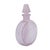 Purple Frosted Uv Reactive Manganese Glass Perfume Bottle With Stopper For Sale - Image 8 of 12