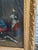 Wood Signed Lawson Oil Painting in Gilt Wood Frame For Sale - Image 7 of 8