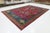 Modern Vibrant Fuchsia & Teal Modern Bidjar Style Wool Rug With Botanical Motifs 10x14 For Sale - Image 3 of 11