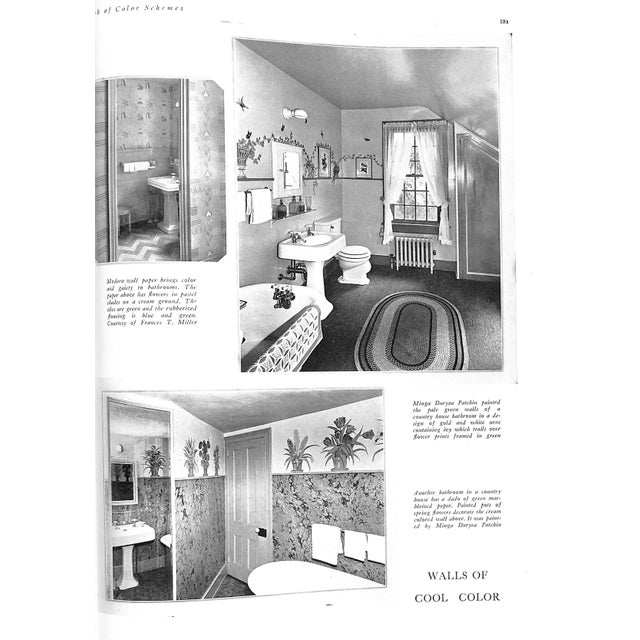 "House & Garden's Books of Color Schemes" 1929 Wright, Richardson [Edited By] For Sale - Image 4 of 12