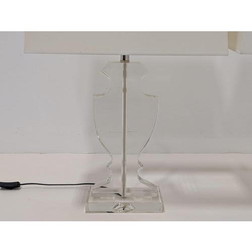 Cream Table Lamps by Andrew Martin Faraday, Set of 2 For Sale - Image 8 of 11