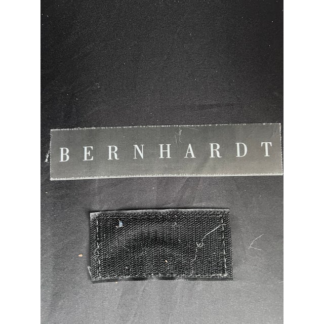 Animal Skin Bernhardt Germain Premium Leather Sofa For Sale - Image 7 of 10