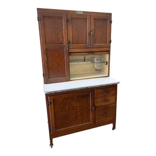 Early 20th Century Three Piece Hoosier Storage Unit Chairish