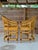 Brighton Pavilion Pair of Vintage Brighton Pavilion Style Rattan and Cane Side Chairs For Sale - Image 4 of 12