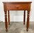 Farmhouse Antique Early American Turned Wood Side Table For Sale - Image 3 of 10