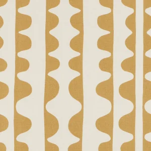 Schumacher X Hadiya Williams Drift Fabric In Ginger