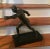Antique 19th Century French Grand Tour Bronze Figure of an Athlete Mounted on Original Black Slate Base For Sale - Image 9 of 13