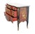 Early 21st Century Maitland Smith Asian Chinoiserie Inspired Louis XV 50" Red & Gold Lacquered Three Drawer Chest W. Granite Top For Sale - Image 5 of 13