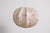 Plastic Mid-Century Modern Italian Coccoon Small Lampshade with Pink Veined Resin, 1970s For Sale - Image 7 of 14