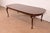 Henkel Harris Queen Anne Solid Mahogany Extension Dining Table, Newly Refinished For Sale - Image 15 of 15