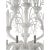 Mid-Century Modern Handcrafted Modern White Ca’ Rezzonico Chandelier With Curled Murano Glass Details For Sale - Image 3 of 7