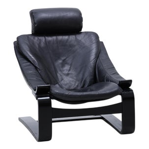 Vintage Lounge Chair by Åke Fribytter for Nelo, 1970s For Sale