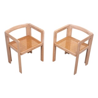 Samara Arm Chairs by Derk Jan De Vries for Maisa Di Seveso Milano, 1970s, Set of 2 For Sale