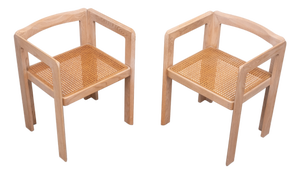 Samara Arm Chairs by Derk Jan De Vries for Maisa Di Seveso Milano, 1970s, Set of 2