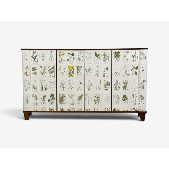 Mid-Century Modern Swedish Modern, Monumental Nordens Flora Cabinet, Mahogany, Sweden, 1940s For Sale - Image 3 of 18