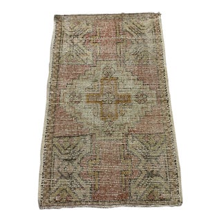 Vintage Ethnic Handmade Area Rug For Sale
