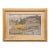 Swedish Waterfront Village Painting, c.1957 For Sale