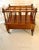 Antique Victorian Figured Walnut Magazine Stand For Sale - Image 3 of 11