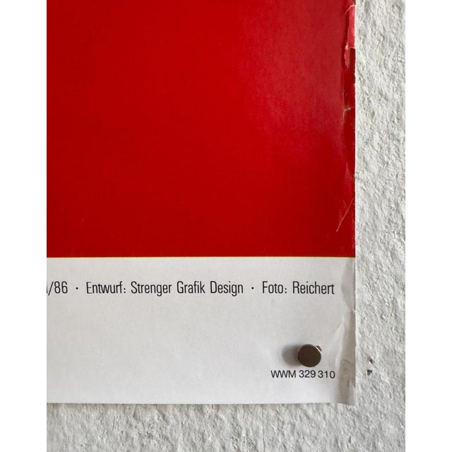 Cup 86 Porsche Poster from Erich Strenger, 1986 For Sale - Image 5 of 9