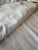 Luxe Faux Lynx Fur Christmas Tree Skirts in White, Antique White & Taupe For Sale - Image 9 of 12