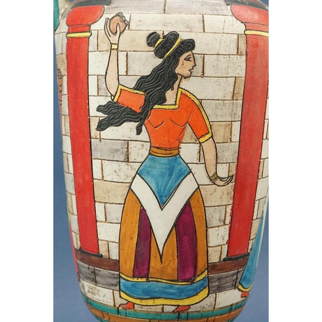 Vintage Ceramic Vase by Cima C.I.M.A. Deruta, 1930s For Sale - Image 15 of 18