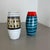 Pop Art Pottery Fat Lava Vases attributed to Scheurich, Germany, 1950s, Set of 2 For Sale - Image 15 of 18