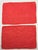 Mid-Century Modern 1970s Dansk Ritva Puotila Red Woven Linen Placemats, Set of 4 For Sale - Image 3 of 7