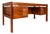 Danish Mid-Century Modern "Floating" Executive Desk in Teak by Dyrlund, Denmark, C. 1960s For Sale