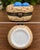 Hand-Painted Porcelain Bird Nest Hinged Trinket Box Blue Eggs & Miniature Bird For Sale - Image 4 of 4