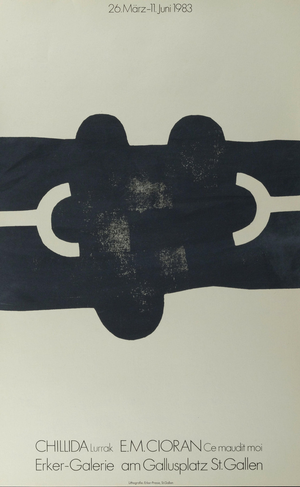 Eduardo Chillida, Ce maudit moi, Lithograph