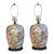 Early 20th Century Chinese Imari Style Lamps - a Pair For Sale