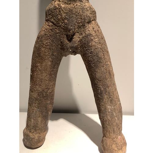 Burkina Faso Bangala Statue in Hardwood For Sale - Image 3 of 7