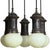 Late 20th Century American Five-Arm Chandelier For Sale - Image 11 of 13