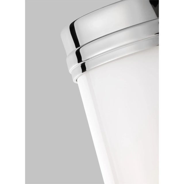 Traditional Alexa Hampton by Visual Comfort Studio Ifran Medium Vanity, Polished Nickel For Sale - Image 3 of 6