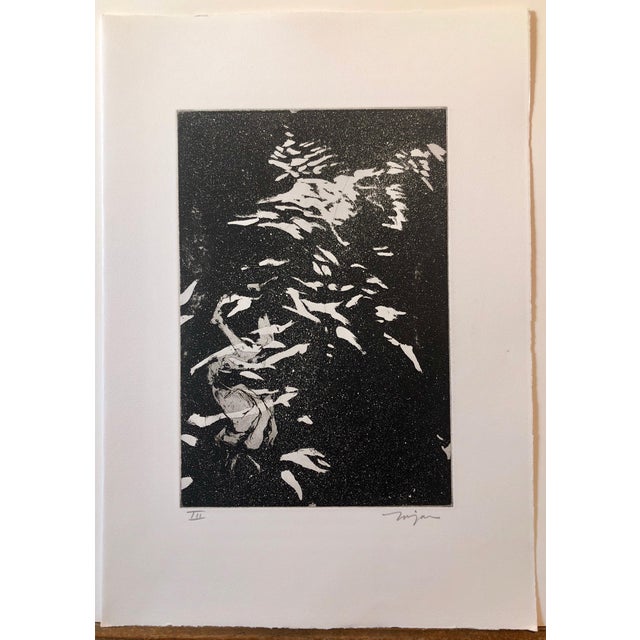 Paint Jack Zajac, Surrealist Figurative Aquatint Etching California Modernist Sculptor Artist For Sale - Image 7 of 7