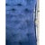 MCM Daystrom Chrome Cantilever Blue Tufted Dining Chairs (Milo Baughman Style) - Set of 6 For Sale In New Orleans - Image 6 of 12