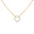 Light dances across this luminous talisman, where a sleek paperclip chain of elongated ovals drapes like liquid sunlight...