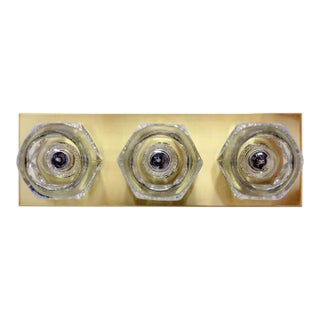 Cubic Peill & Putzler Flushmount Light, 1970 For Sale