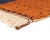 Bold contrast, minimalist restraint. This hand-knotted Moroccan wool rug pairs a rich cocoa upper block, detailed with a...