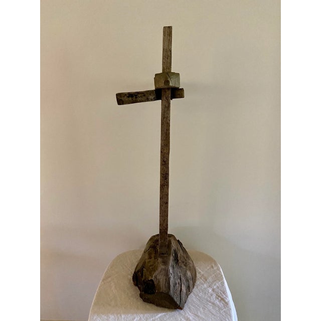 Antique Oil Lamp Stand For Sale - Image 4 of 11