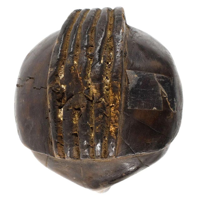 Wood Early 20th Century Tabwa Miniature Figure 18 Inch For Sale - Image 7 of 7