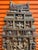 Grand 6ft Custom Architectural Hand-Carved Hardwood Temple Panels - Pair For Sale - Image 9 of 18