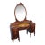 Early 1900s Carved Inlay Vanity Makeup Table 6611 For Sale