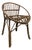 Vintage Bamboo and Rattan Armchair For Sale