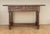 1930s Spanish Carved Console Table with Barley Twist Legs and Drawers, 1930s For Sale - Image 5 of 13