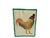 Late 20th Century Napa Artist Sherman Nobleman Fine Art Hand Painted Rooster on Ceramic – 9.5" X 12" For Sale - Image 11 of 11