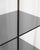 Italian Brass-Finish Shelf with Grey Glass, 1970s For Sale - Image 4 of 8