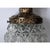 Hollywood Regency Vintage Hollywood Regency Cut Glass Pineapple Pendant Light For Sale - Image 3 of 4