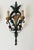 Metal Exceptional Hollywood Regency Wall Sconces attributed to S. Salvadori, Italy, 1960s, Set of 2 For Sale - Image 7 of 18