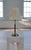 Mid-Century Modern Table Lamp with Brass Base attributed to Ewå Värnamo, 1950s For Sale - Image 3 of 11